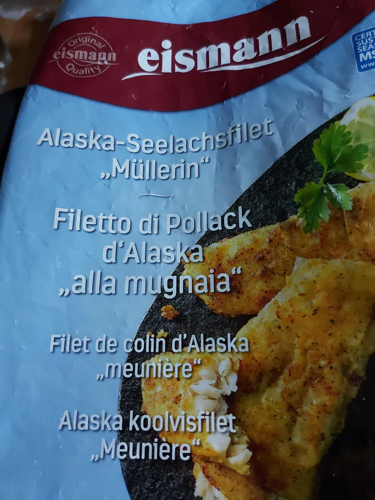 Alaska-Seelachsfilet "Müllerin"
