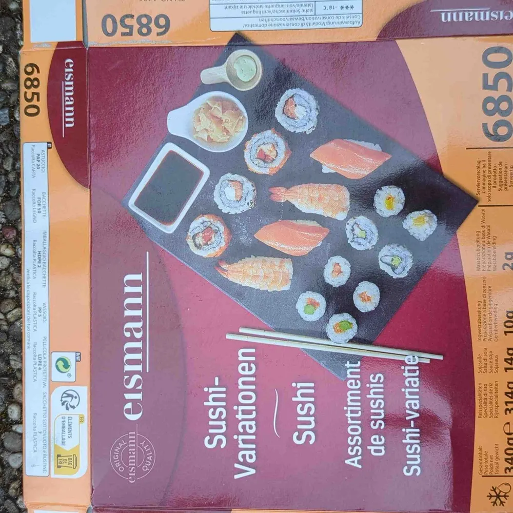 Sushi-Variationen