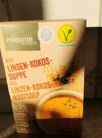 Rote Linsen-Kokos-Suppe