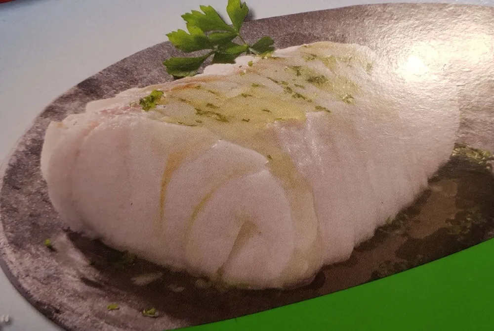 Filetto di merluzzo al limone e prezzemolo
