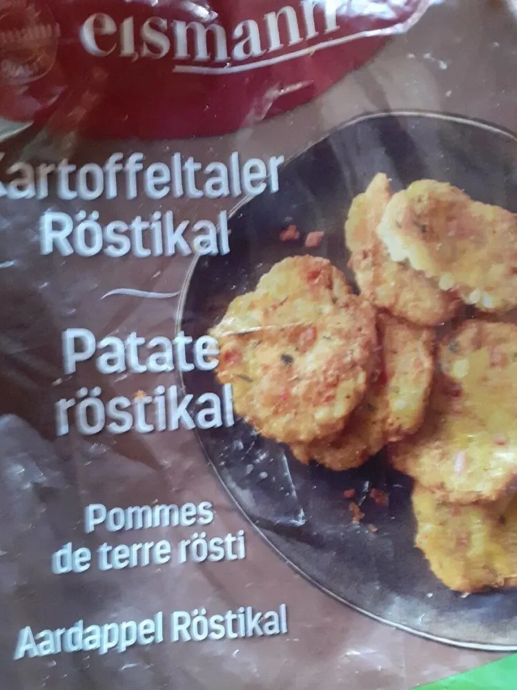 Kartoffeltaler Röstikal