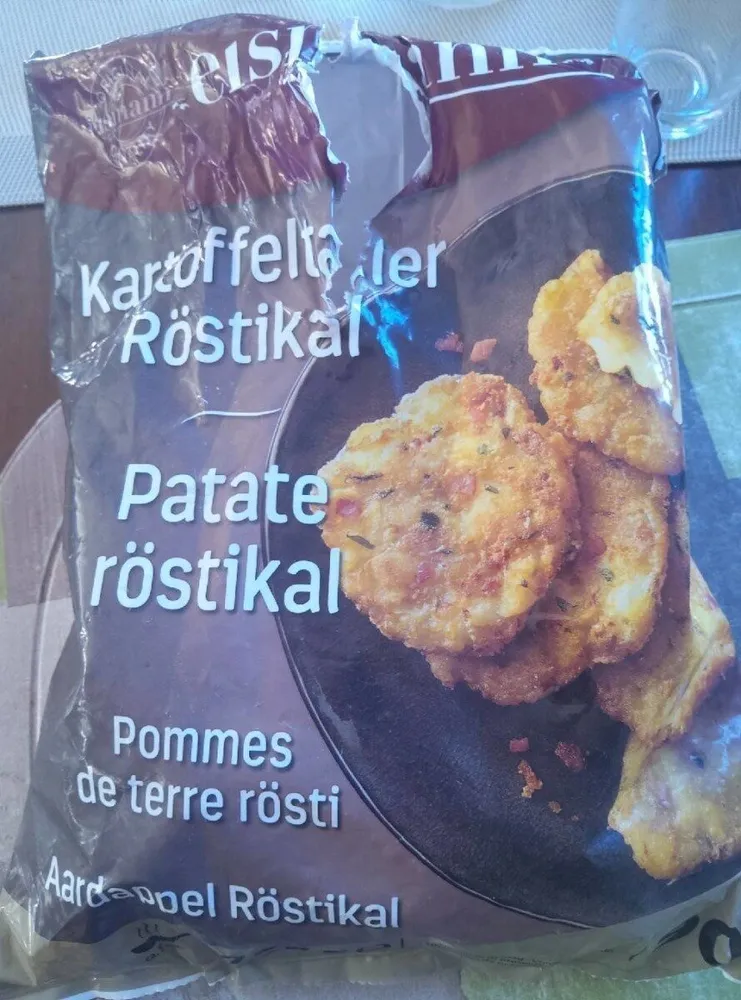 Kartoffeltaler Röstikal