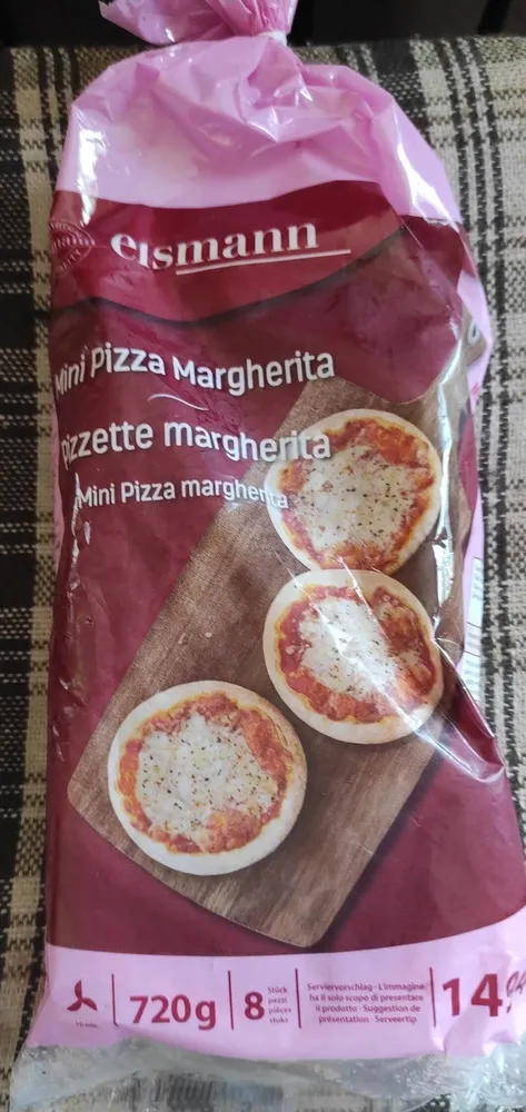 Mini pizza margherita
