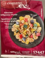 Spadellata di pollo con verdure grigliate