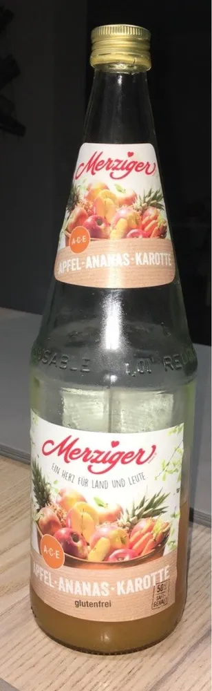 Apfel-ananas-Karotte