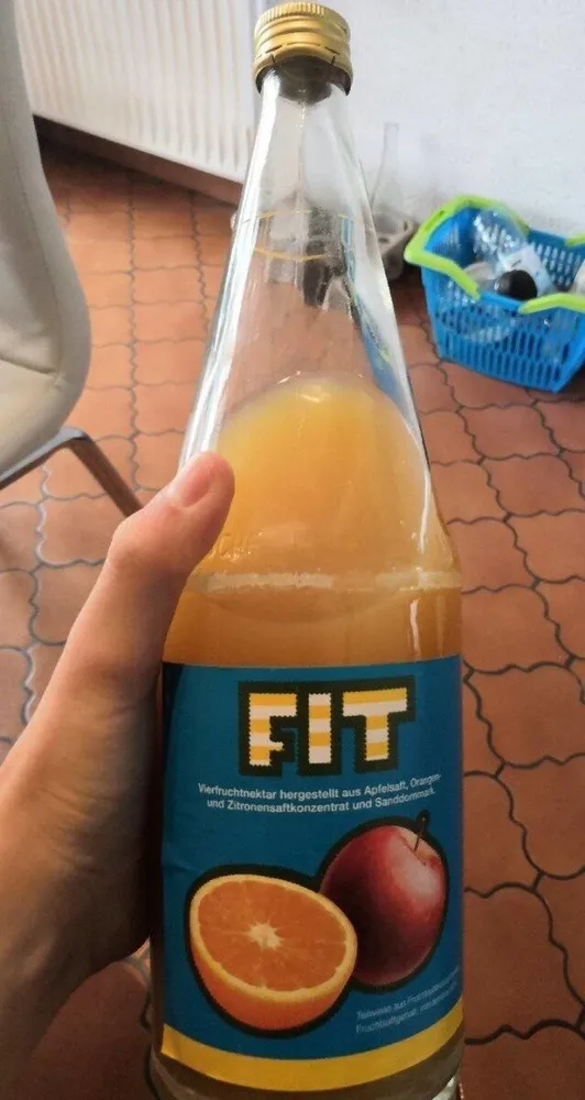 Jus de pomme-orange