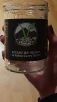 Vegane Hähnchen in Kokos Curry Sauce