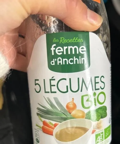 Soupe de légumes bio