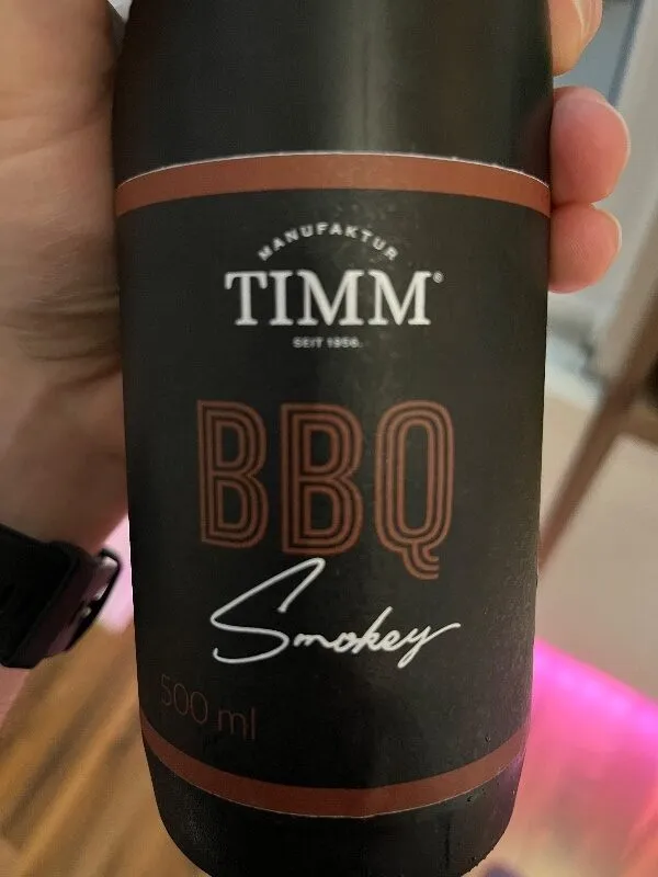 BBQ Smokey Soße