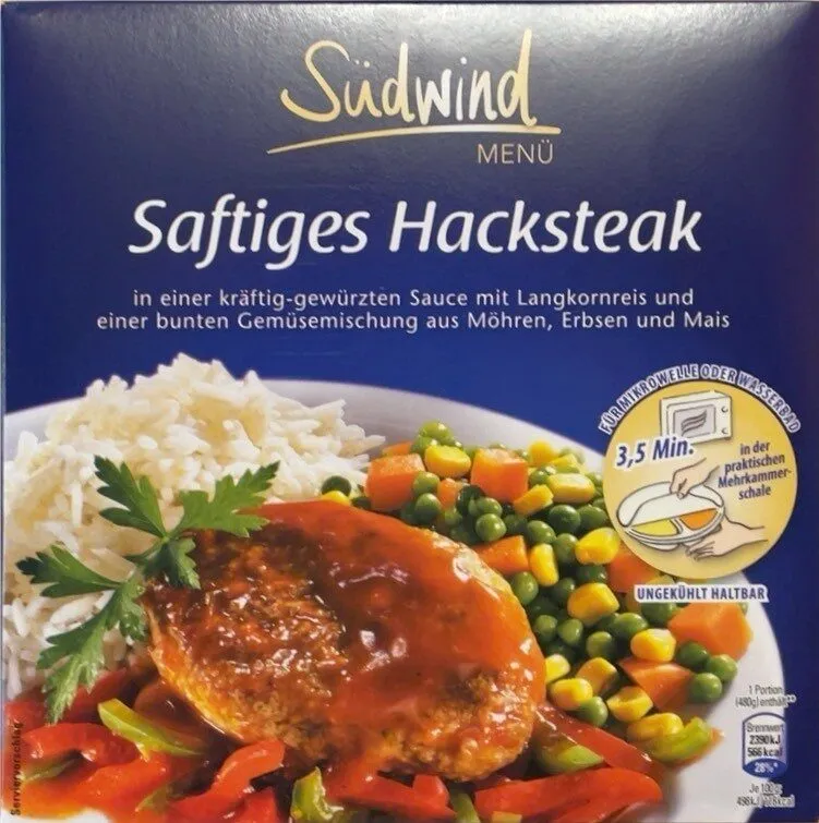 Saftiges Hacksteak