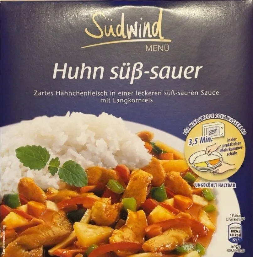 Huhn süß-sauer