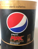Pepsi max zero cafeina
