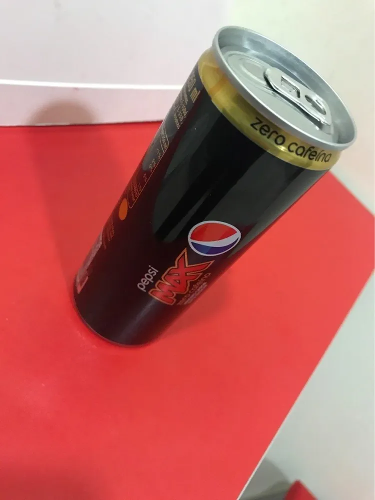 Pepsi max Zero cafeína