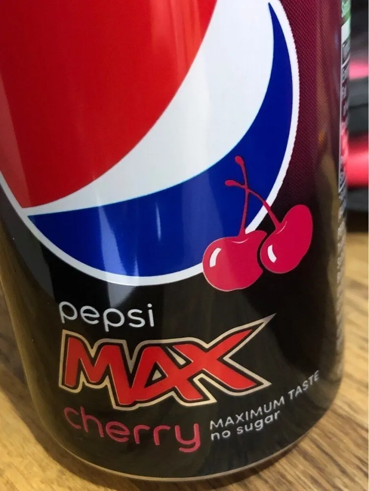 Pepsi max cherry