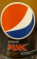 Pepsi max ginger
