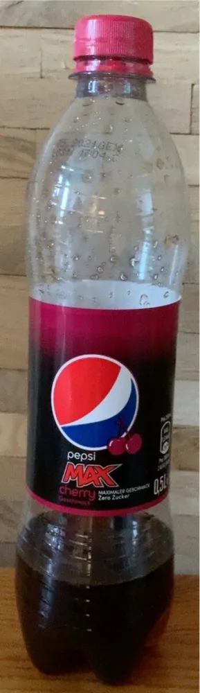 Pepsi max cherry