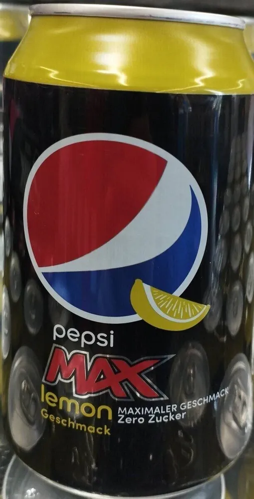 Pepsi max lemon