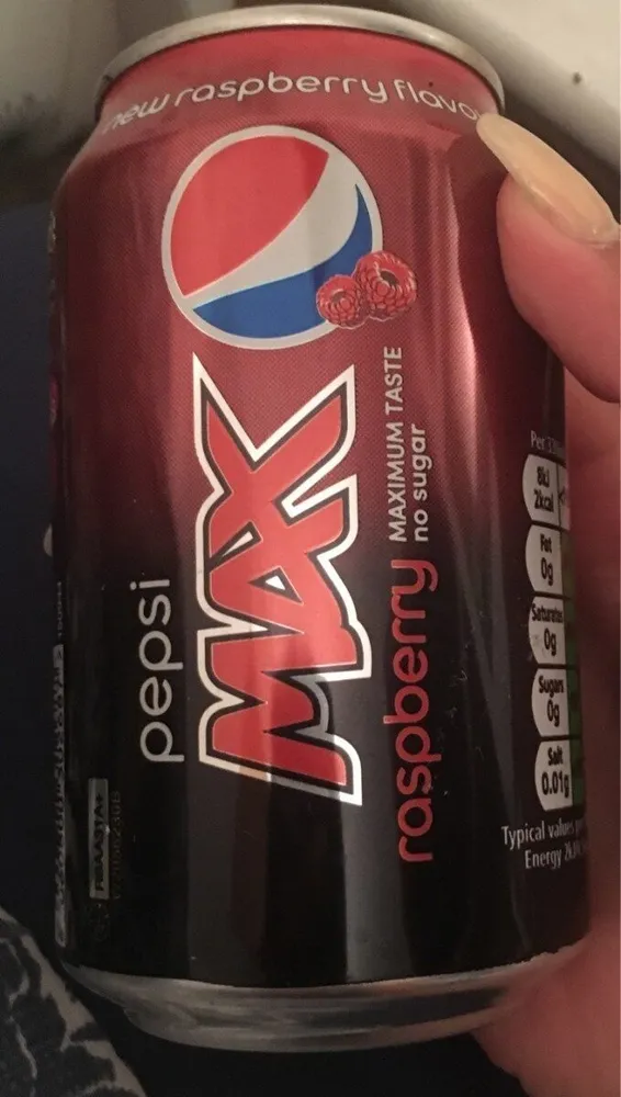 Pepsi max rasberry