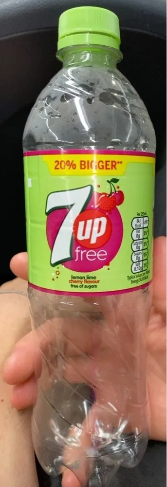 7up Cherry sugar free