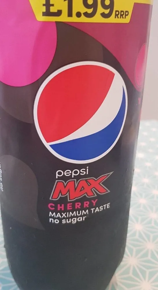Pepsi max cherry