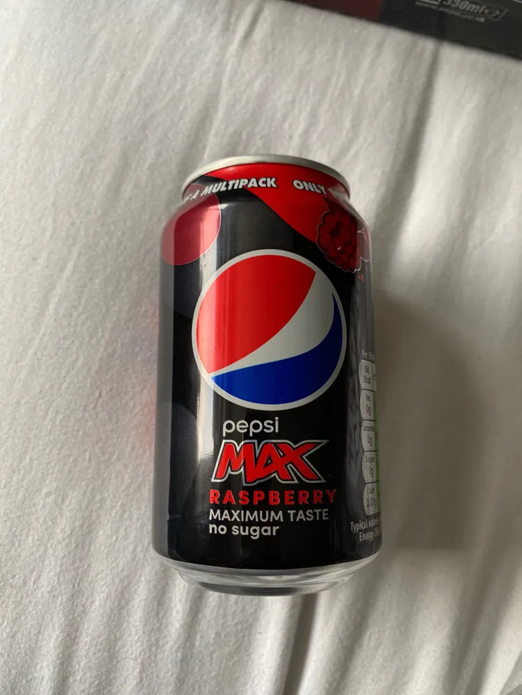 Pepsi max raspberry
