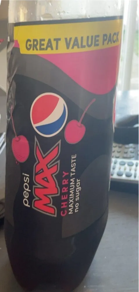 Cherry pepsi max
