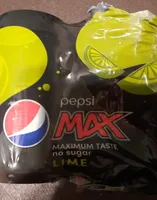 Pepsi max maximum taste no sugar