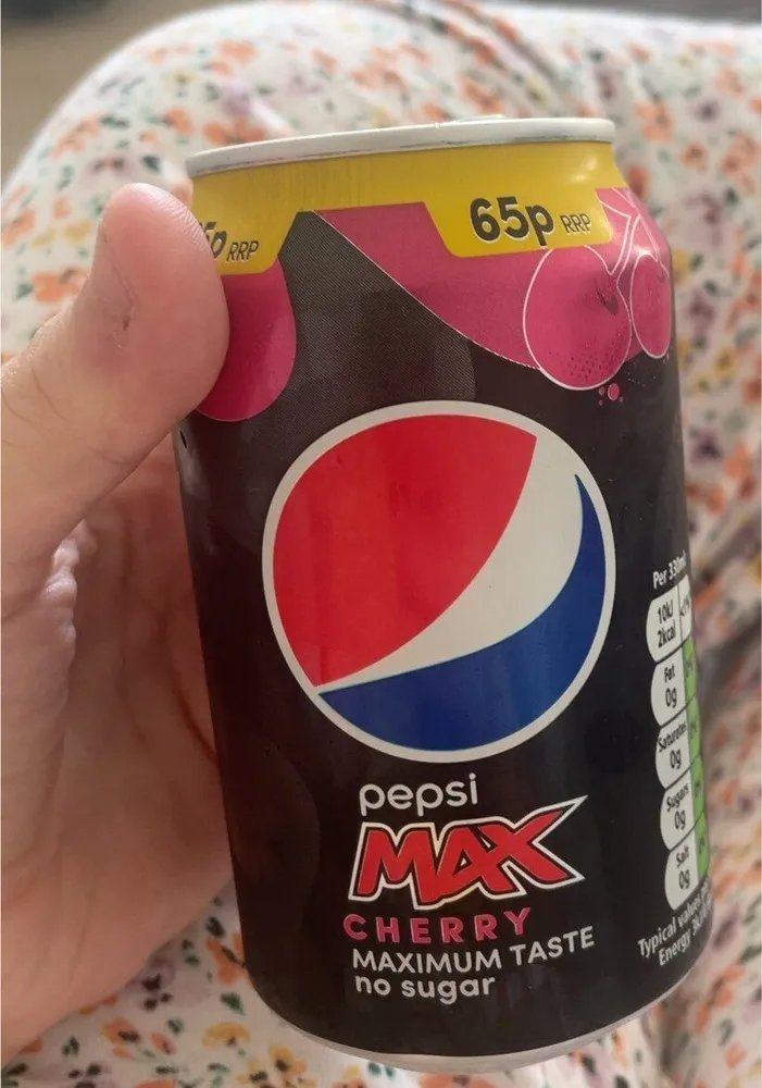 Pepsi max chery