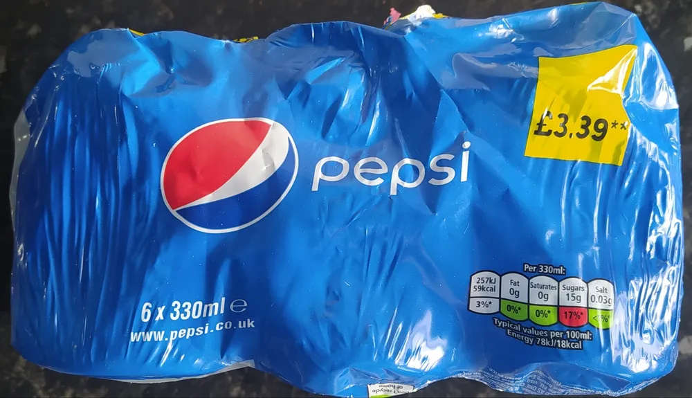 6 Pepsi Multipack