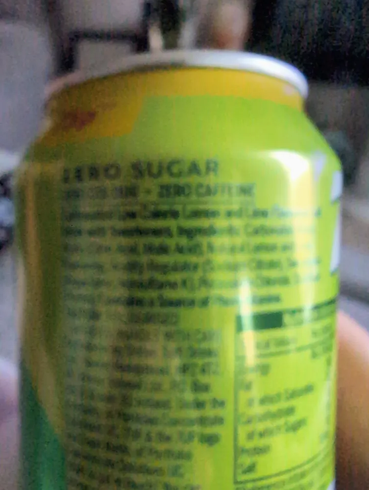 7up Zero Sugar