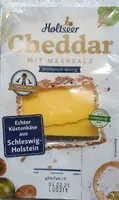 Cheddar mit Meersalz