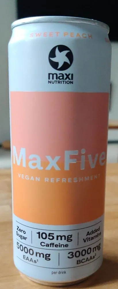 MaxFive Vegan Refreshment