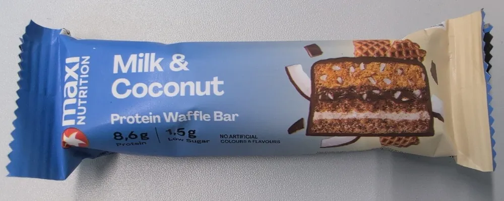 Milk & Coconut Protein Waffle Bar