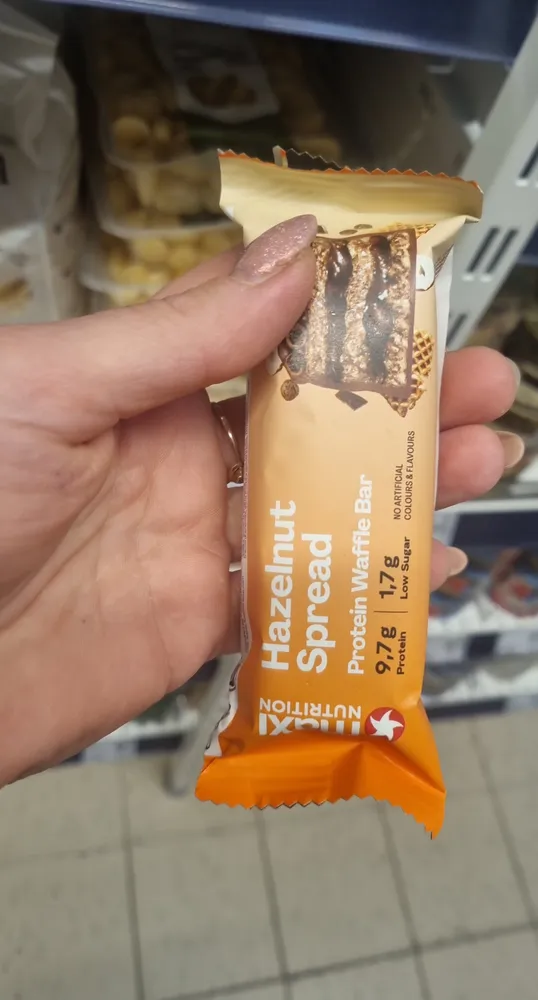 Hazelnut Spread Protein Waffle Bar