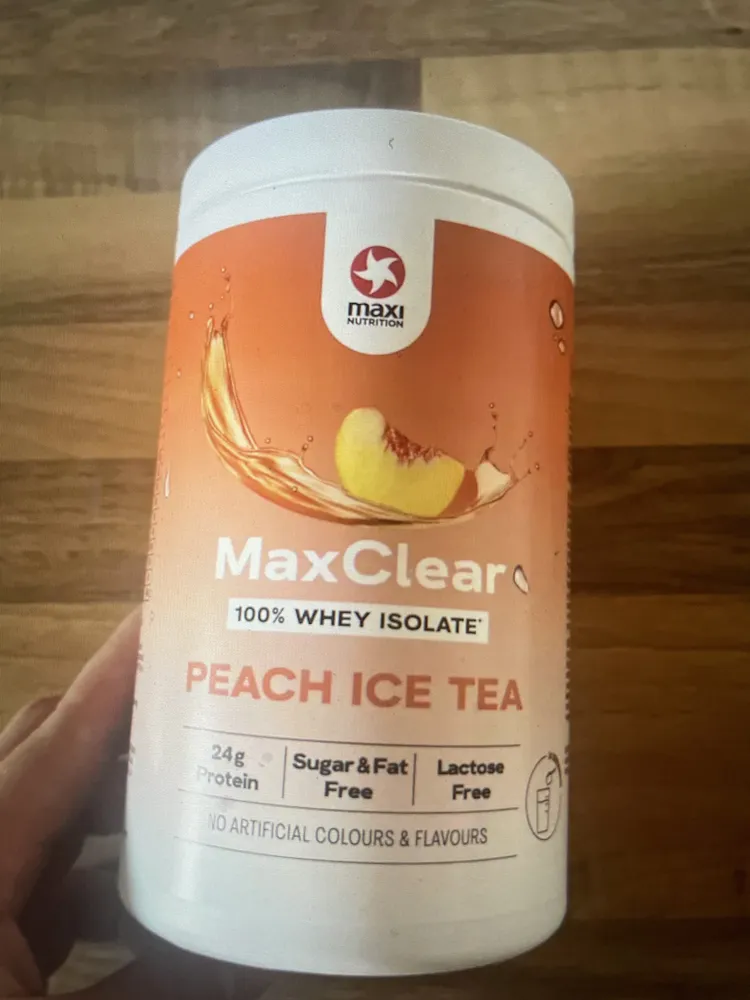Max Clear 100% Isolate Peqch Ice Tea