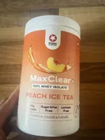 Max Clear 100% Isolate Peqch Ice Tea