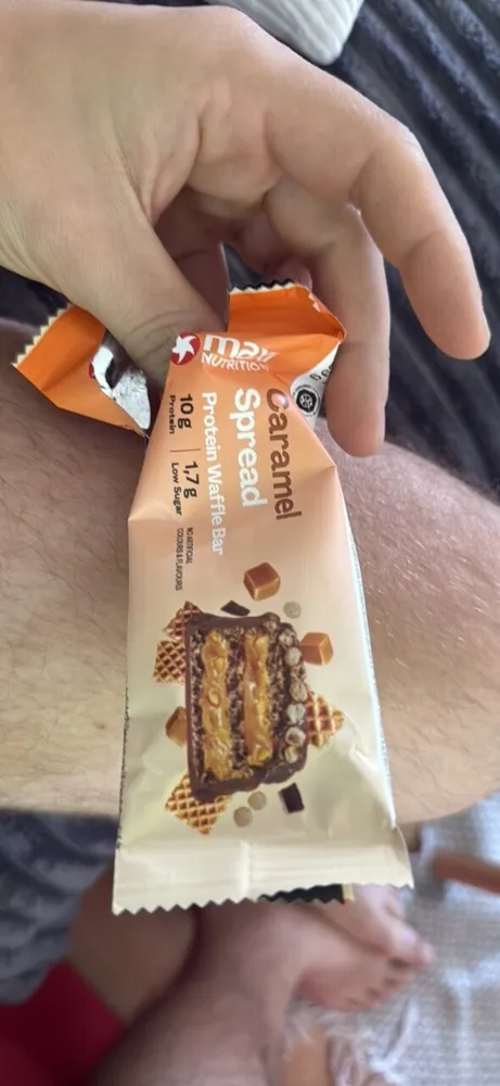 Protein Waffle Bar Caramel Spread