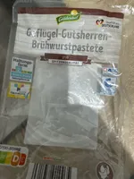 Geflügel-Gutsherren-Brühwurstpastete
