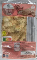 Naan-Brot - Knoblauch & Koriander