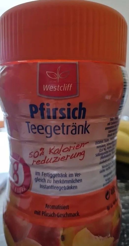 Pfirsichtee Getränk
