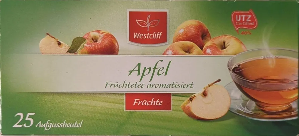 Apfel Früchtetee aromatisiert