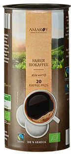 Fairer Biokaffee Kaffeepads