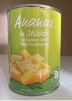 Ananas in Stücken