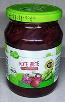 Rotebete in Scheiben süß-sauer eingelegt