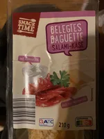 Belegtes Baguette - Salami-Käse