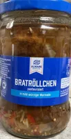 Bratröllchen in mild-würziger Marinade
