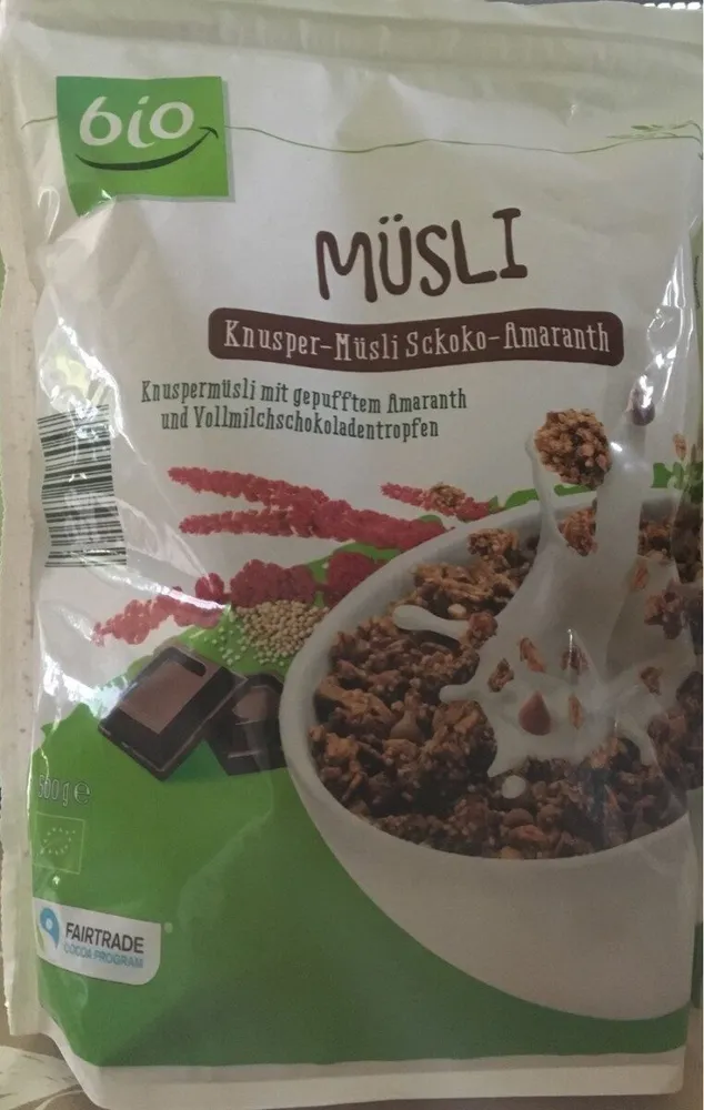Knusper-Müsli Schoko-Amaranth