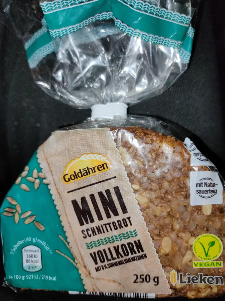Mini Schnittbrot - Vollkorn
