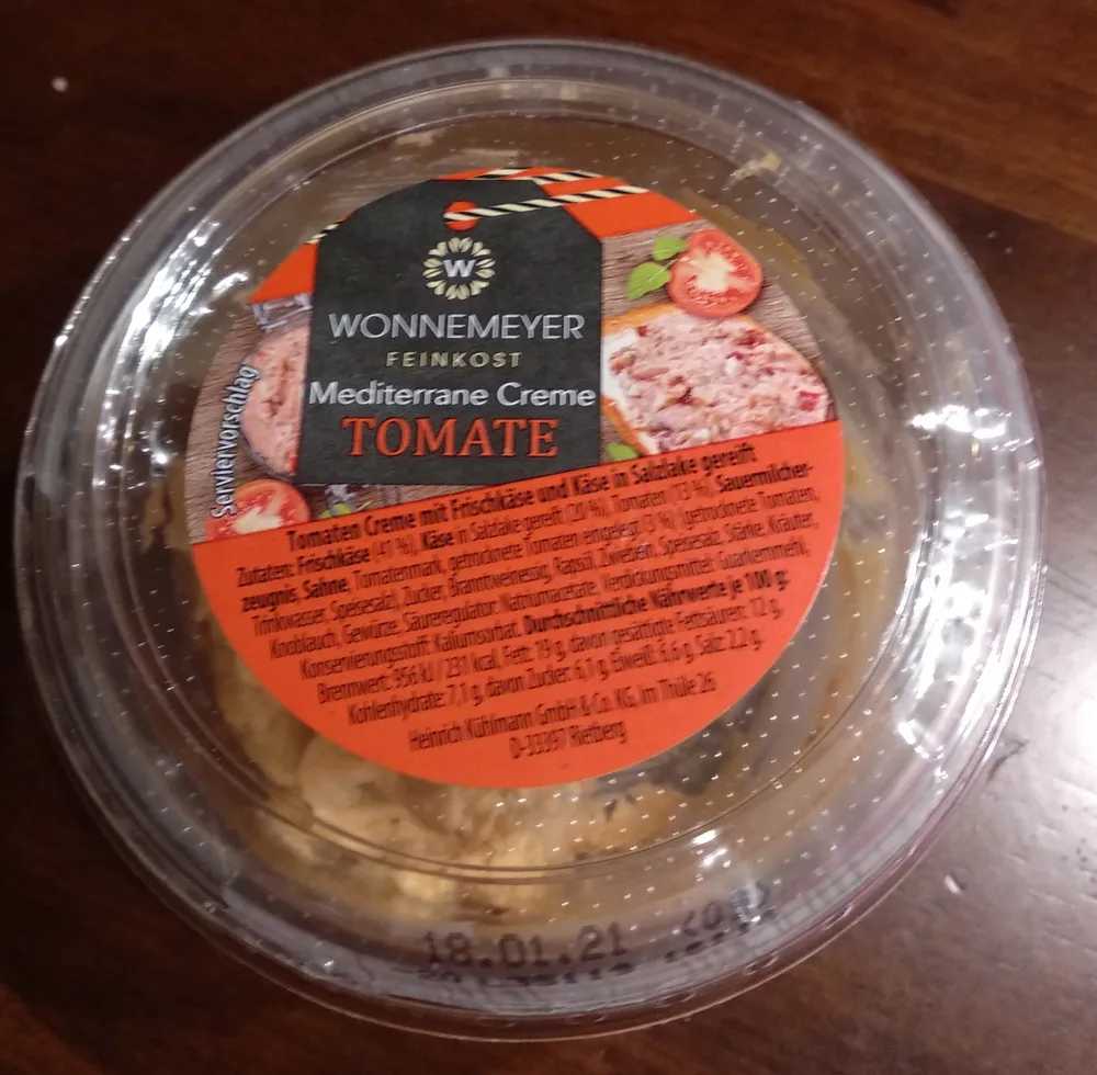 Mediterrane Creme Tomate