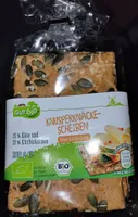 Bio-Knusperknäcke-Scheiben - Käse & Kürbiskern